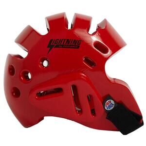 NEW ProForce Lightning Sparring Protective Head Guard Headgear RED Child Size